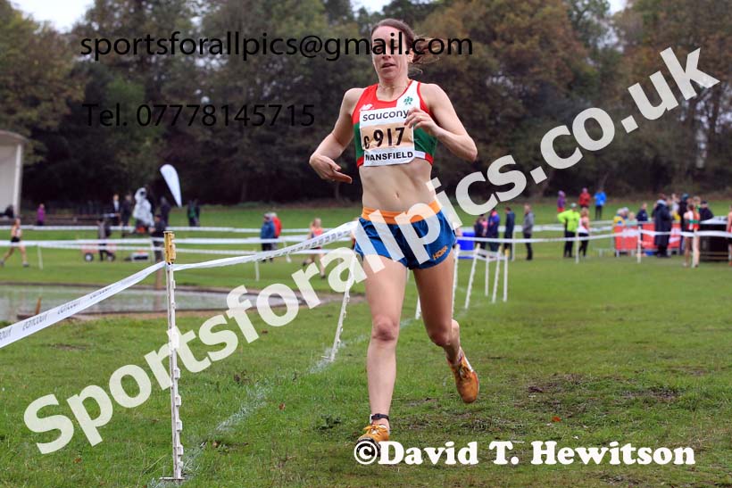 Senior Women, 2022 National Cross Country Relays, Berry Hill Park, Mansfield.  Photo: David T. Hewitson/Sports for All Pics